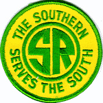 3in. RR Patch Southern Railway Serves the South