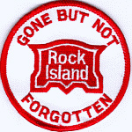 3in. RR Patch Rock Island not Forgotten