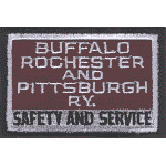 3in. RR Patch Buffalo Rochester & Pittsburg