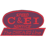 3in. RR Patch Chicago & Eastern Ill.