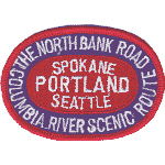 3in. RR Patch Spokane Portland Seattle