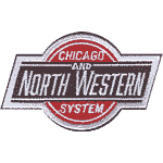 3in. RR Patch Chicago Northwestern System
