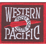 3in. RR Patch Western Pacific
