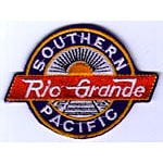 3in. RR Patch Southern Pacific Rio Grande