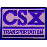3in. RR Patch CSX Transportation