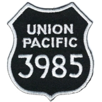 3in. RR Patch Union Pacific 3985