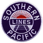 4in. RR Patch Southern Pacific Lines