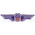5in. RR Patch Union Pacific Wings