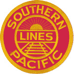 7in. RR Patch Southern Pacific