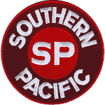 7in. RR Patch Southern Pacific