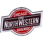 7in. RR Patch Chicago - North Western