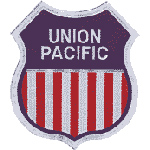 7in. RR Patch Union Pacific