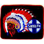 9in. RR Patch Santa Fe Chief