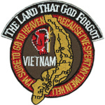 3in. Mil Patch Land God Forgot - 3 inch