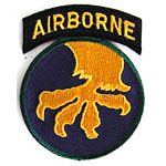 2in. Mil Patch 17th Airborne 2 inch