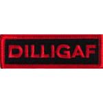 3in. Misc Patch DILLIGAF 3 inch 